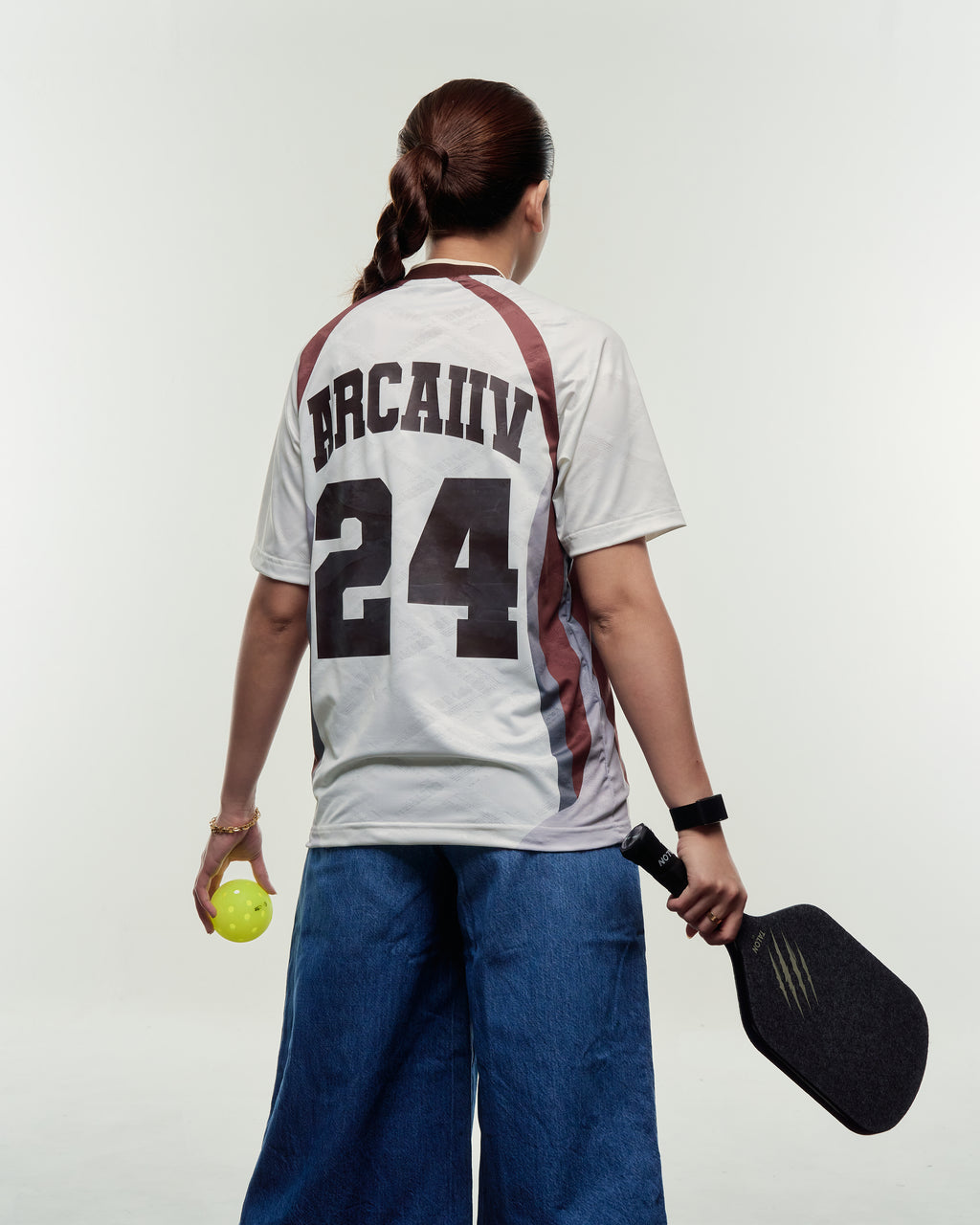 Classic Jersey (Brown White)