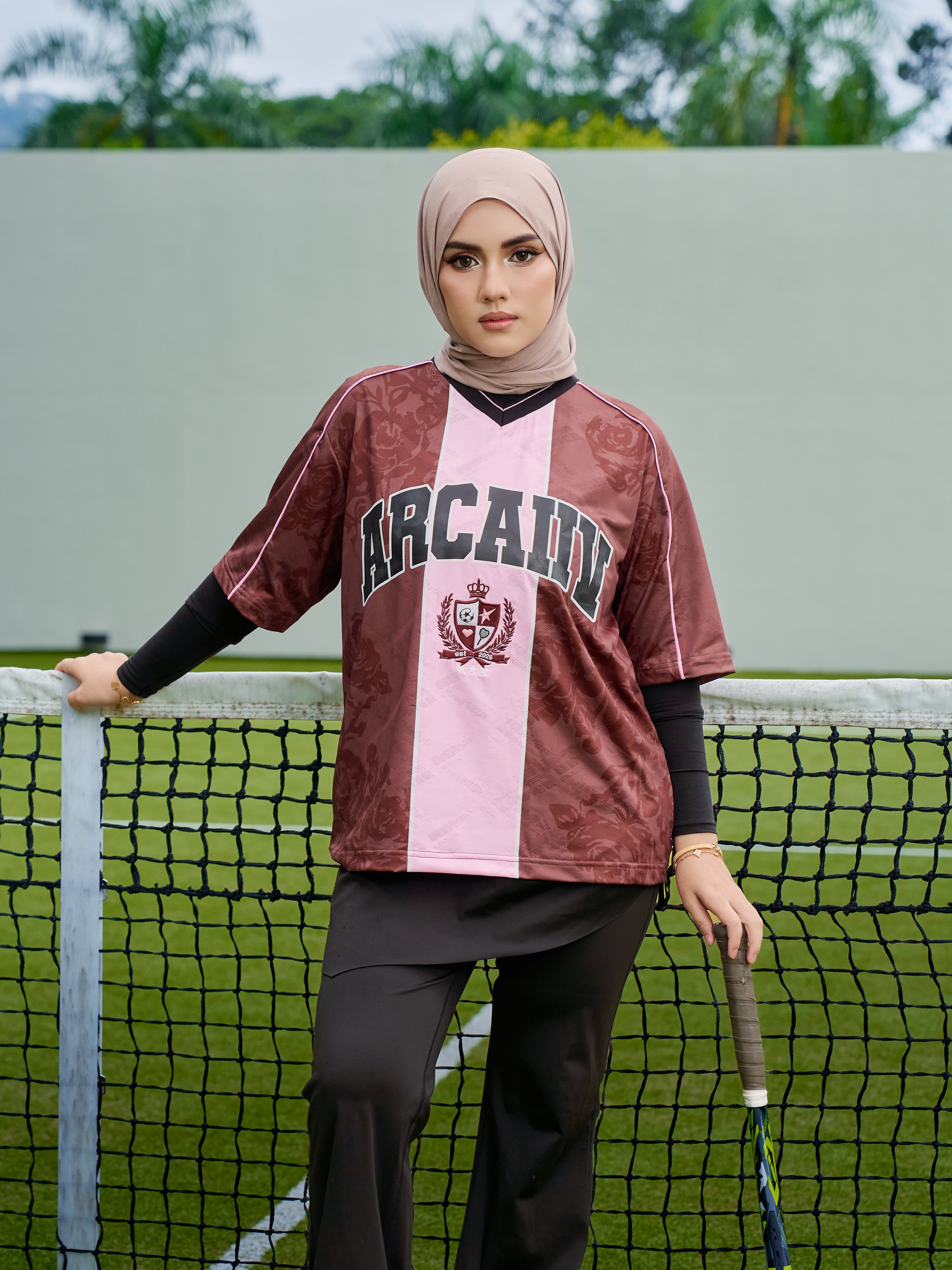 Legacy Jersey (Brown/Pink)