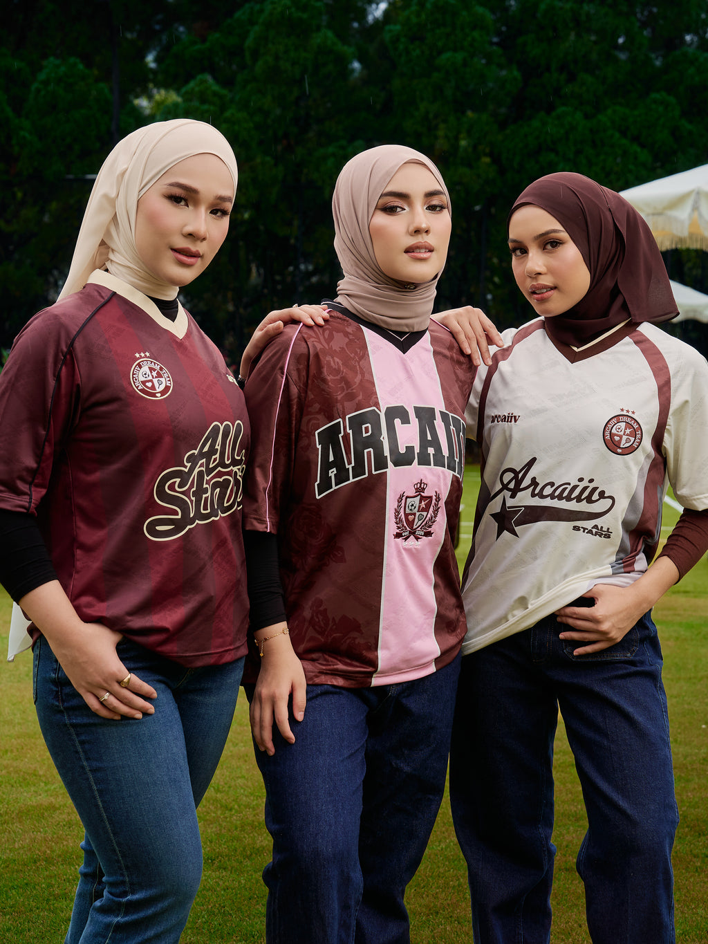 Classic Jersey (Brown White)