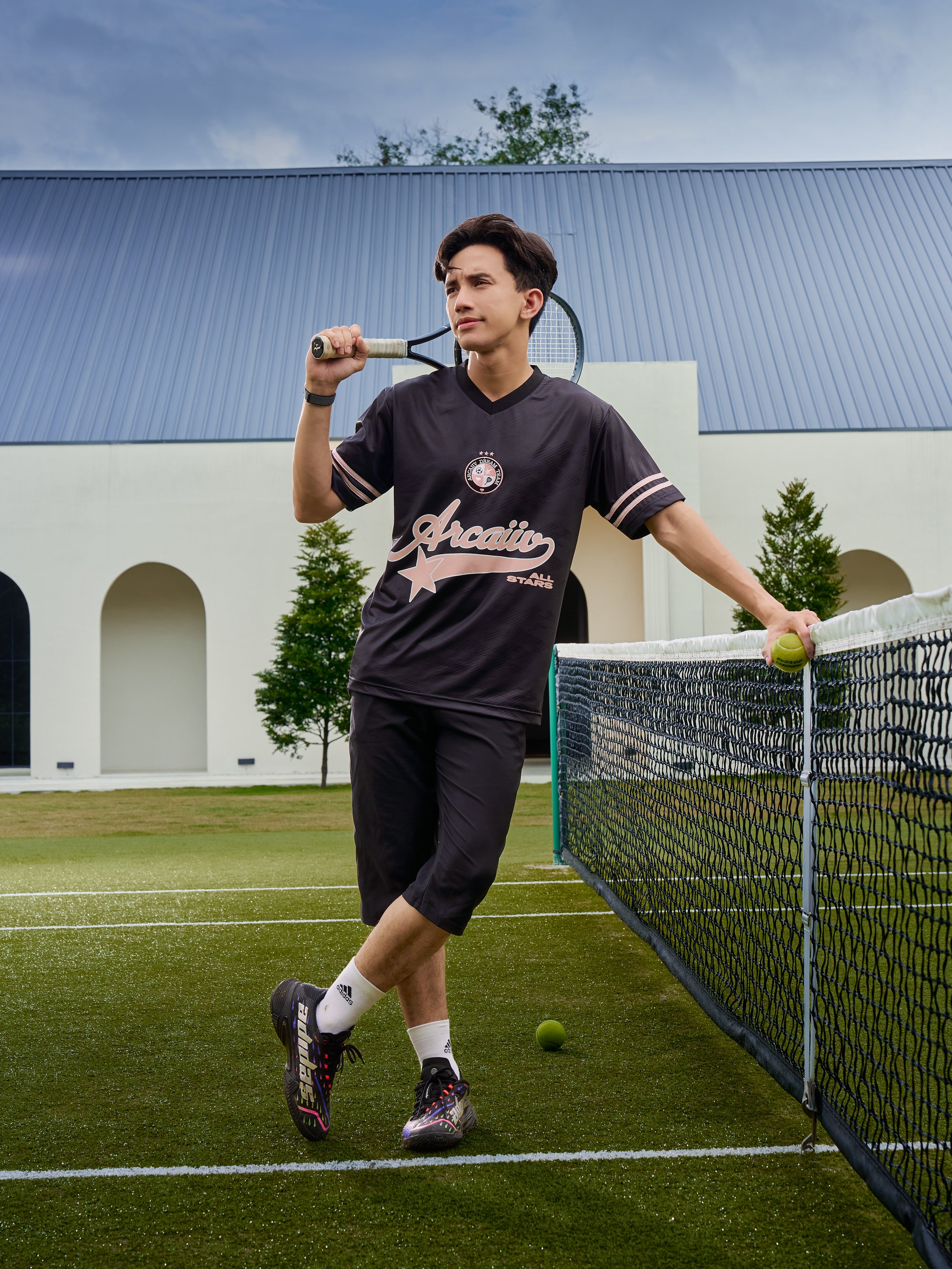 Signature Jersey (Black/Pink)