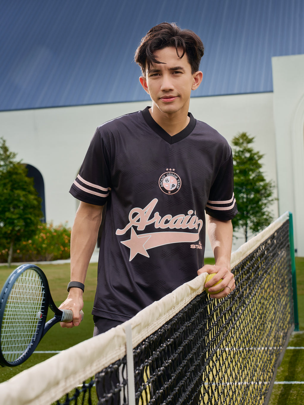 Signature Jersey (Black/Pink)