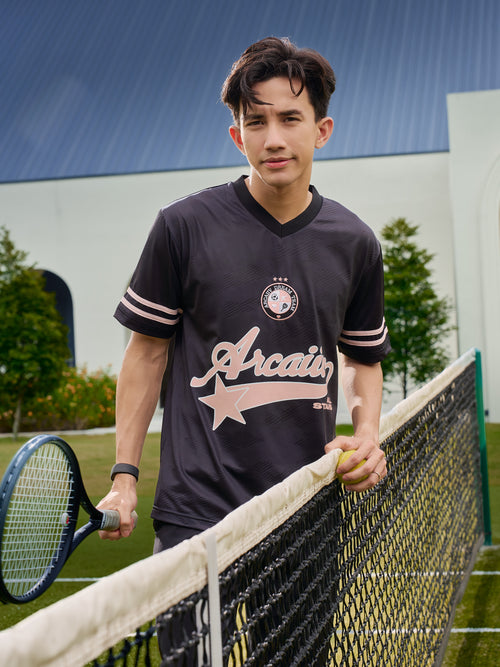 Signature Jersey (Black/Pink)