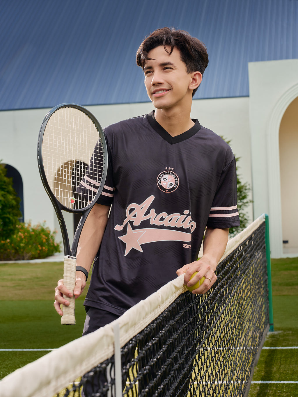 Signature Jersey (Black/Pink)