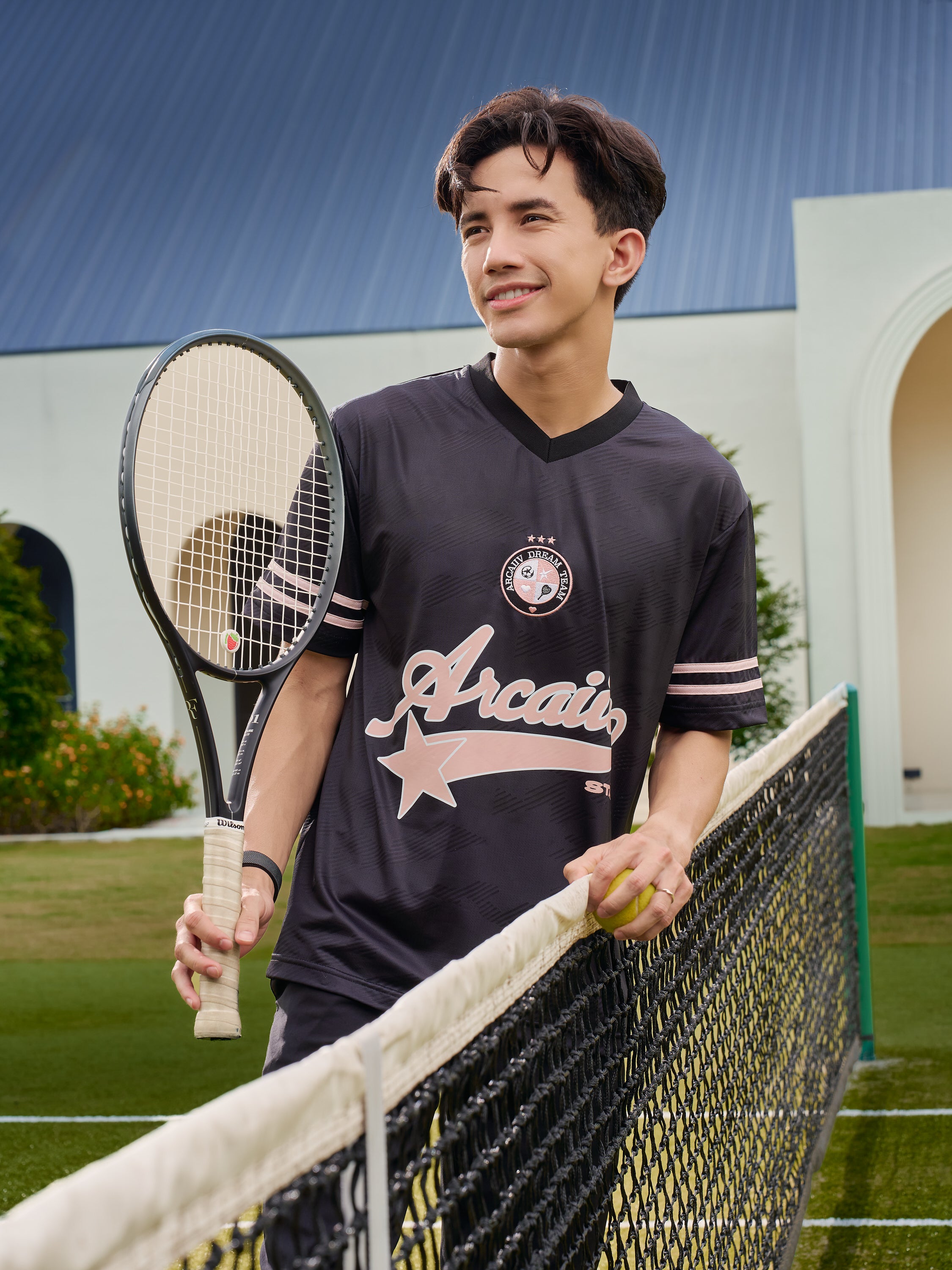 Signature Jersey (Black/Pink)