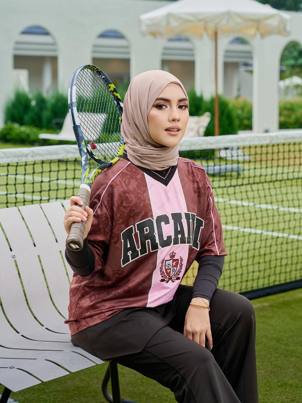 Legacy Jersey (Brown/Pink)