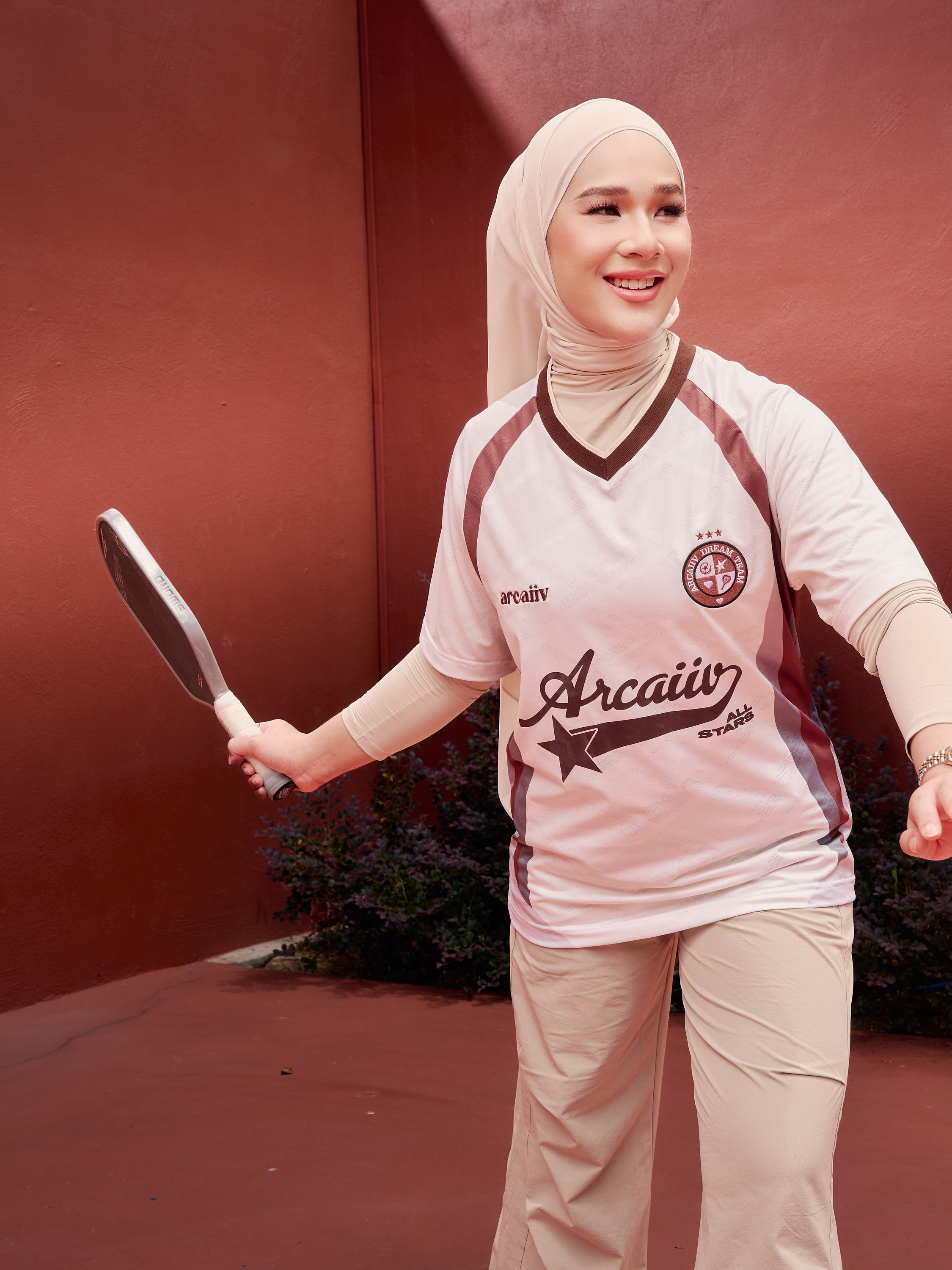 Classic Jersey (Brown White)