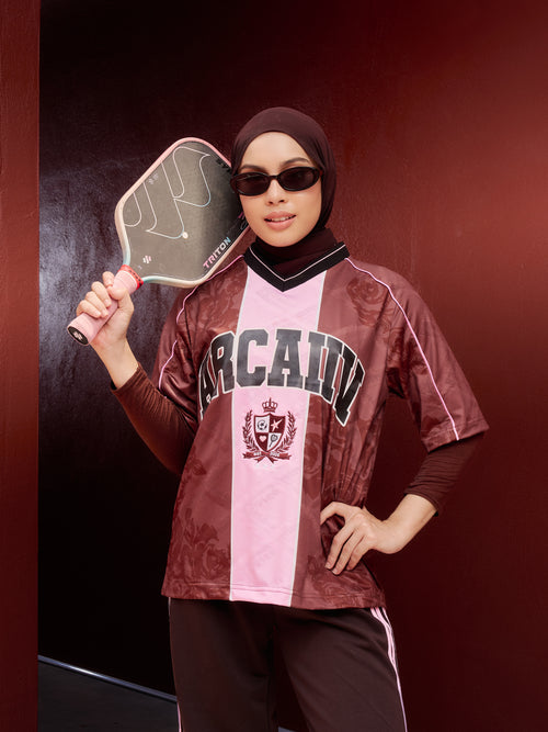Legacy Jersey (Brown/Pink)