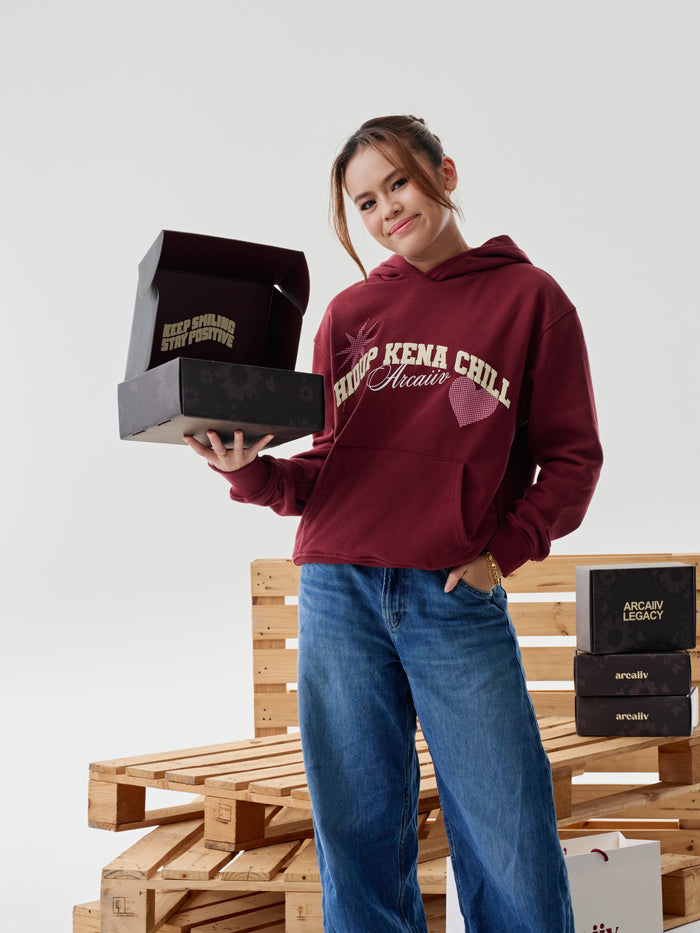 HKC Hoodie Maroon