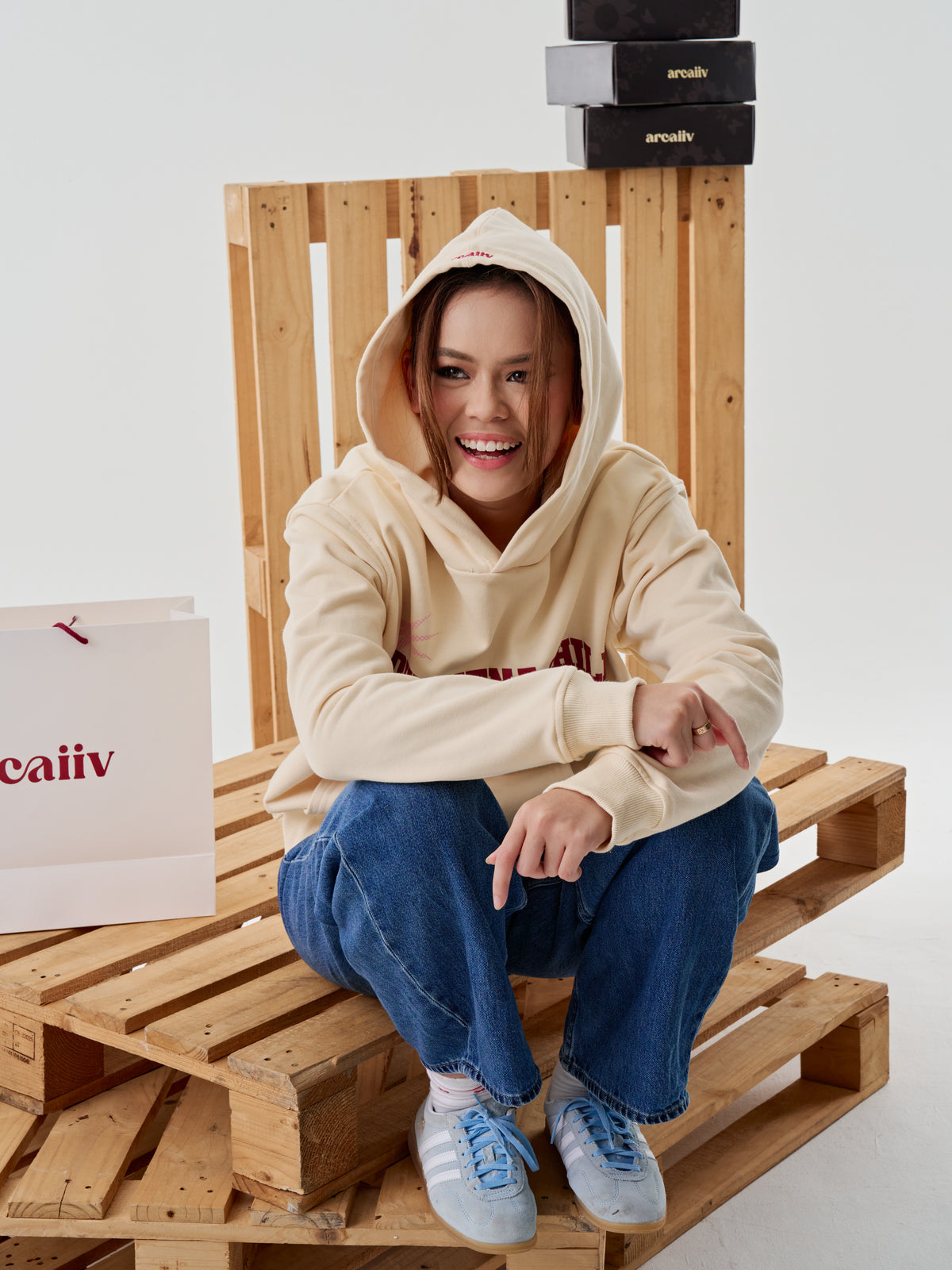 HKC Hoodie Cream