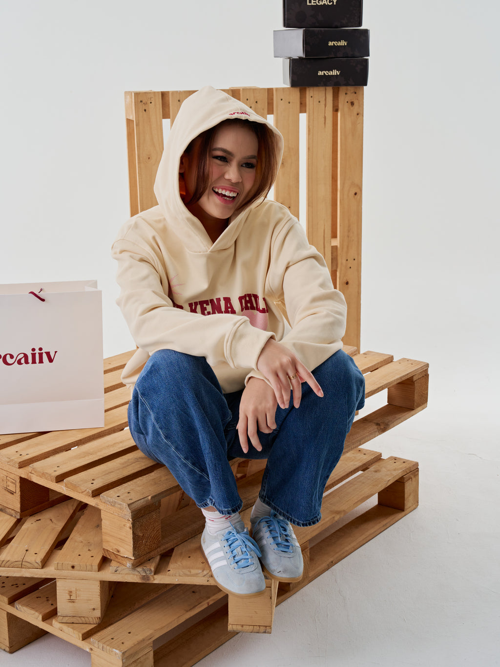 HKC Hoodie Cream