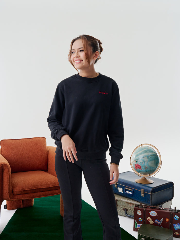 Love Lock Sweatshirt Black