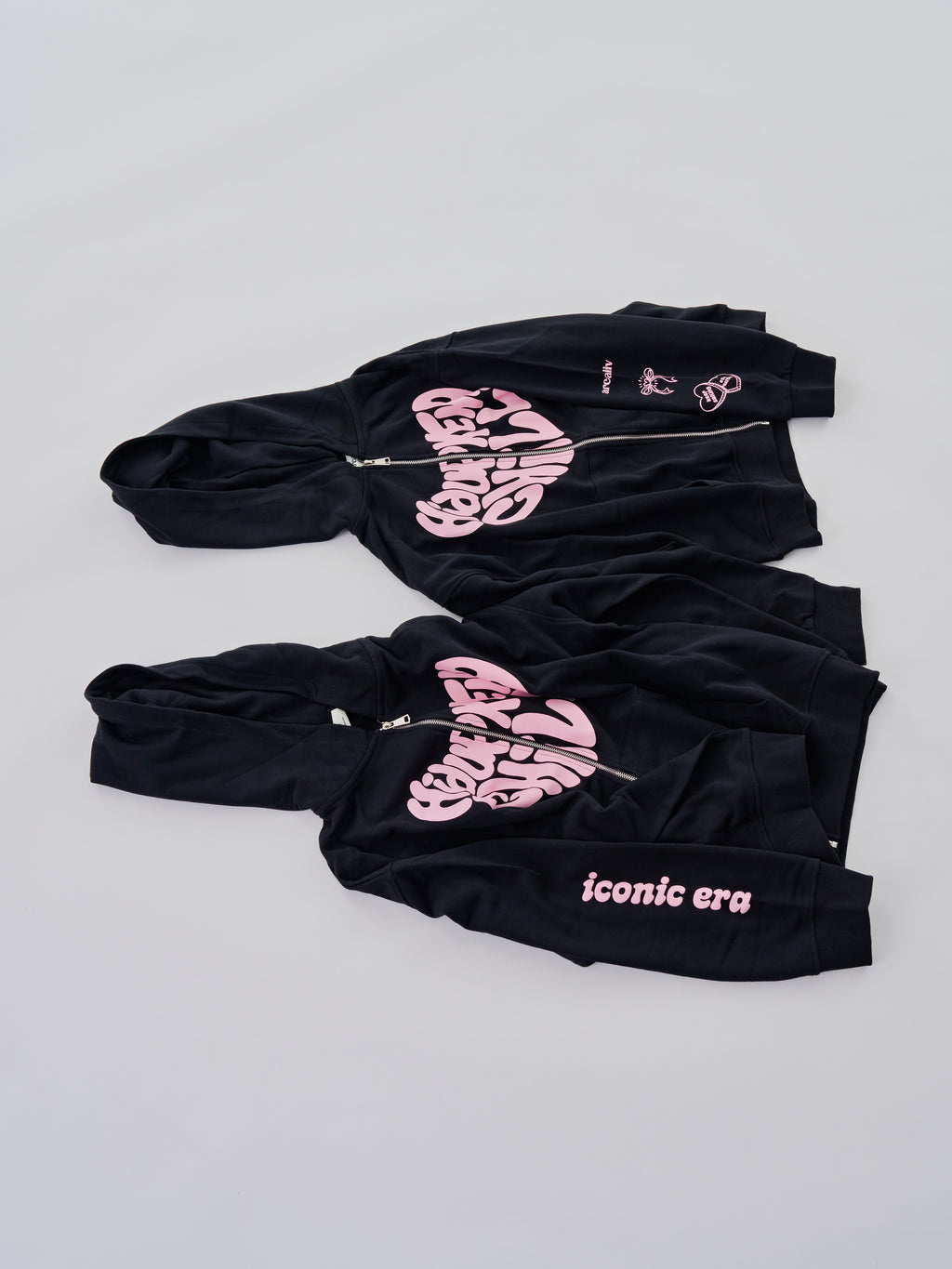 Arcaiiv Zipper Hoodie Blackout