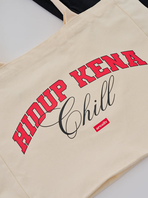 Arcaiiv HKC Totebag Beige