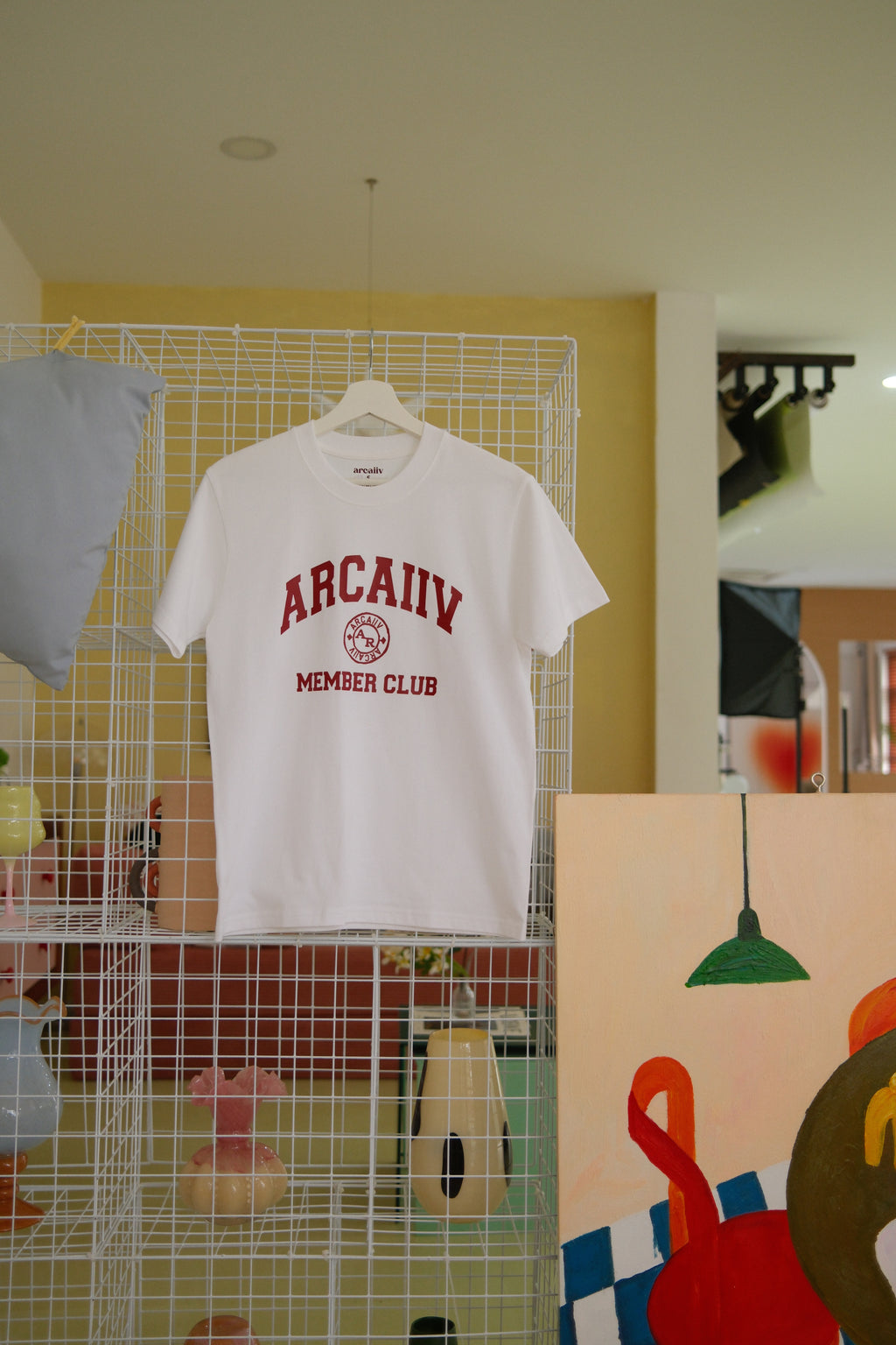 ARCAIIV Member Club Tee White