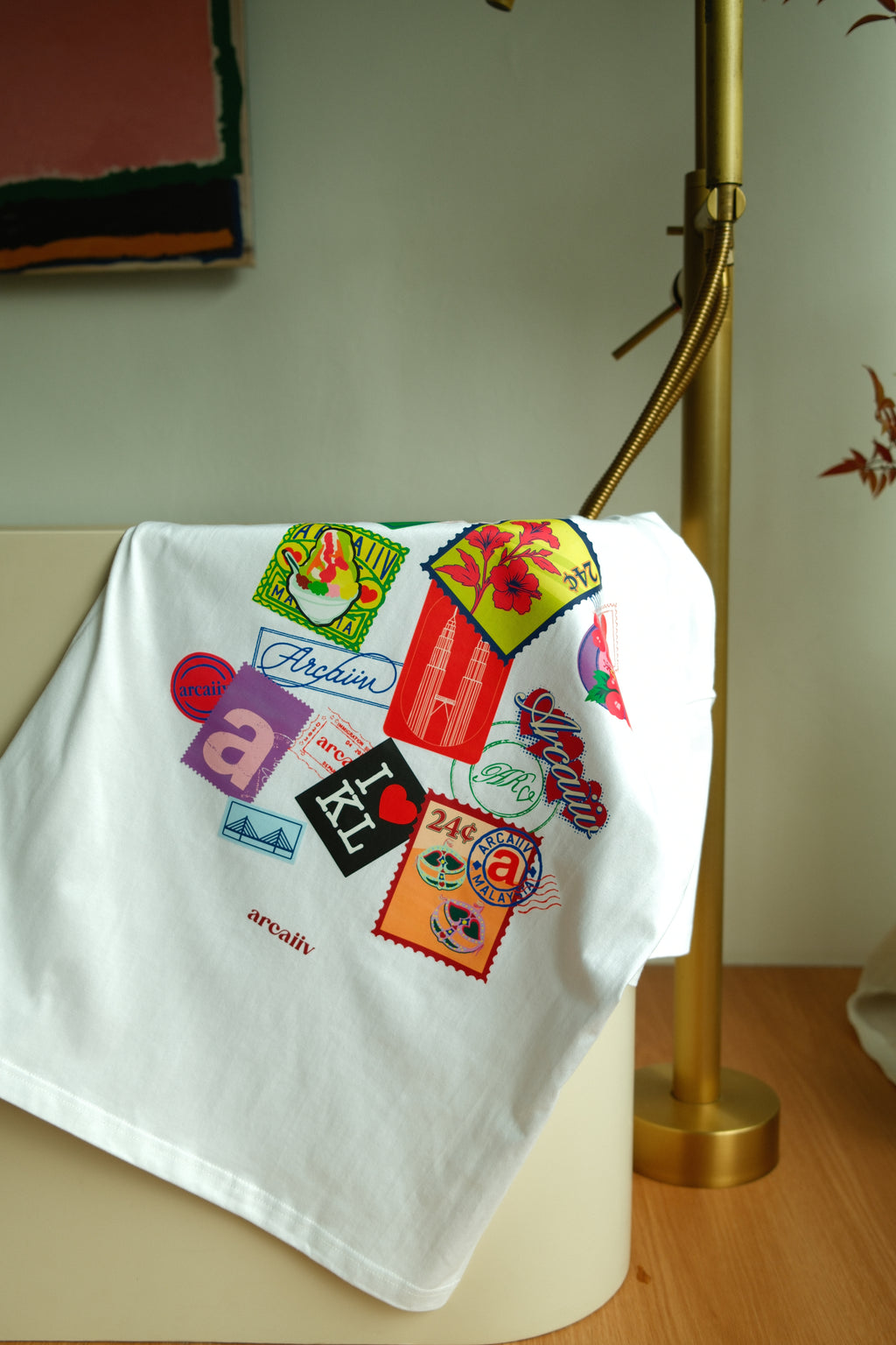 ARCAIIV Malaysia Stamp Tee