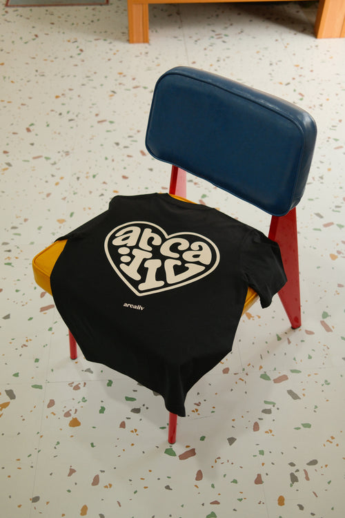 ARCAIIV Heart Club Tee Black