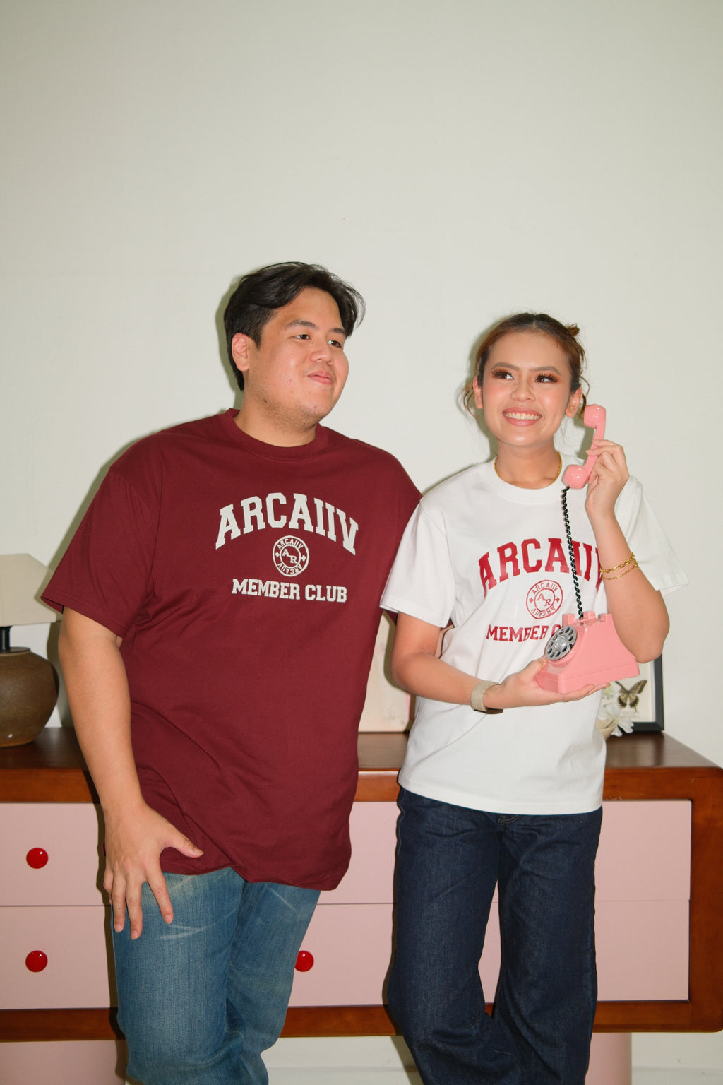 ARCAIIV Member Club Tee Maroon