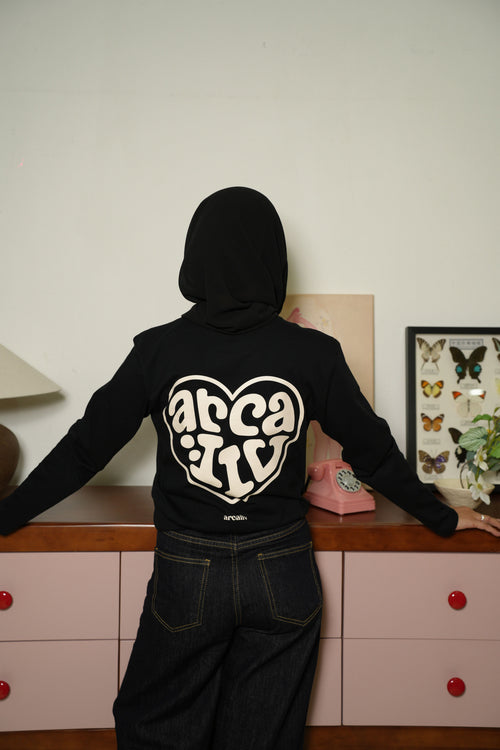 ARCAIIV Heart Long Sleeve Black